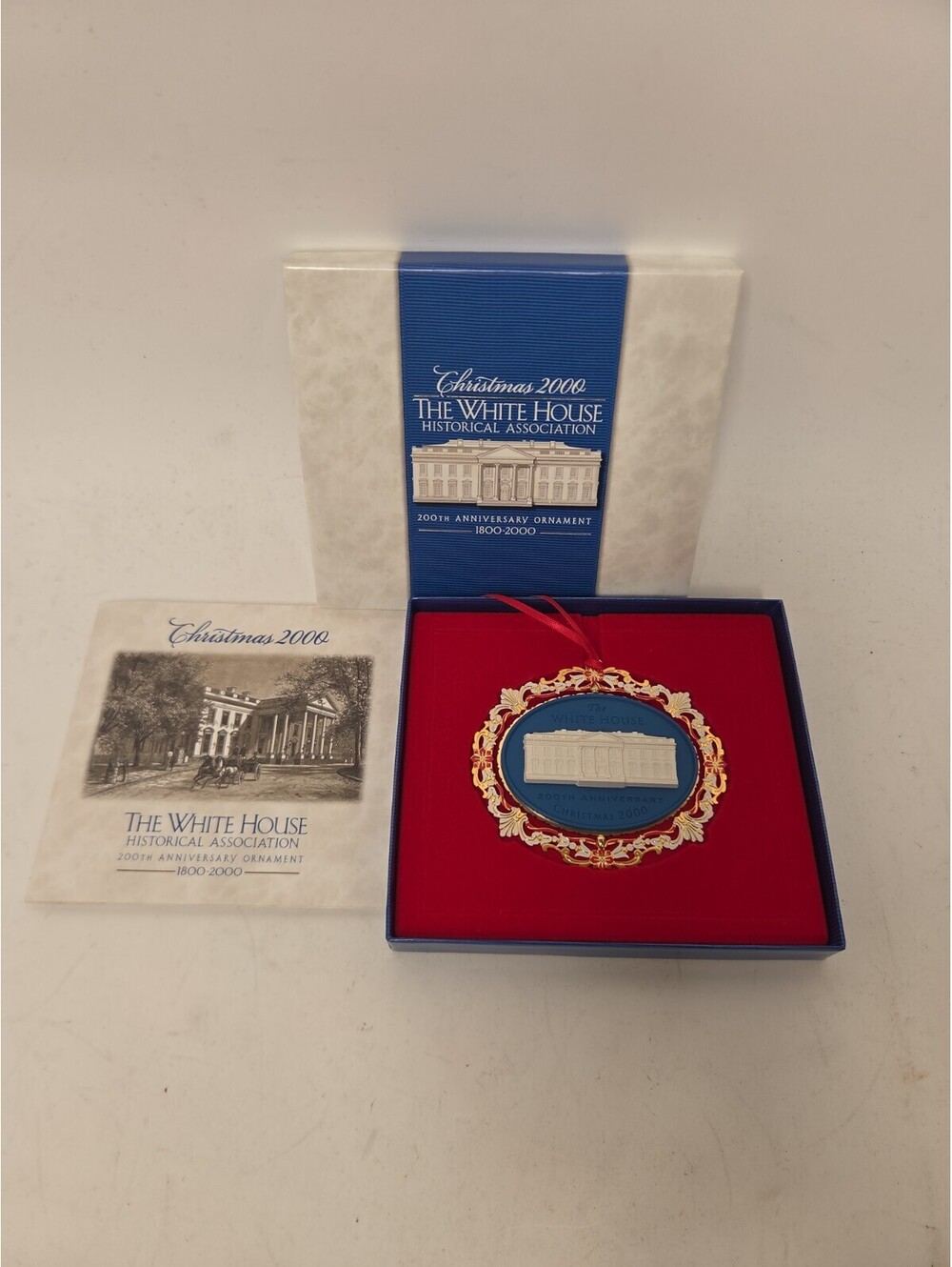 200th Anniversary The White House Historical Association Christmas Ornament 2000
